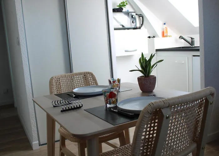 L'escale - Spacieux - Centre-ville 아파트